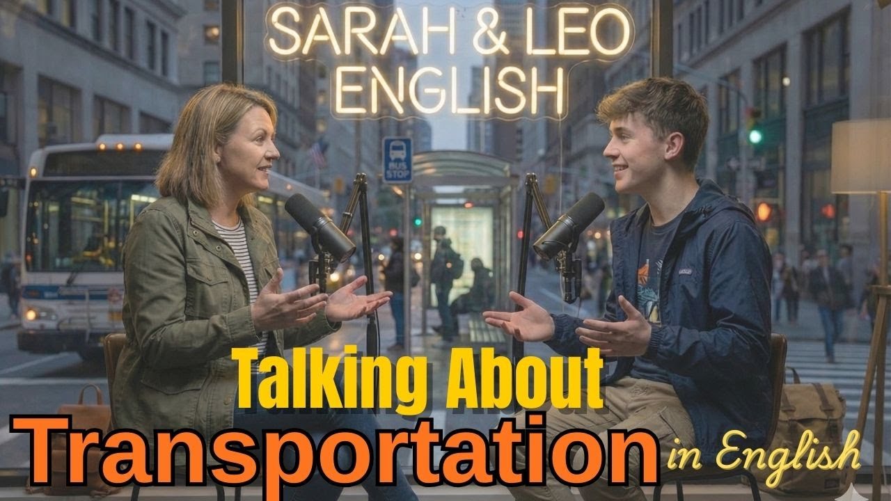 How to Talk About Public Transport & Taxis | Real Life English for Beginners
