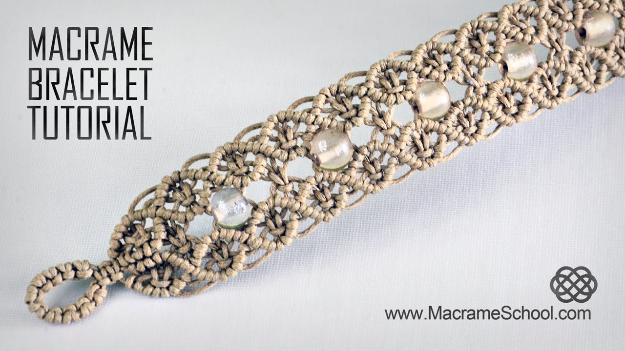 Macramé Double Wave Bracelet | Beautiful Blue Danube by Strauss