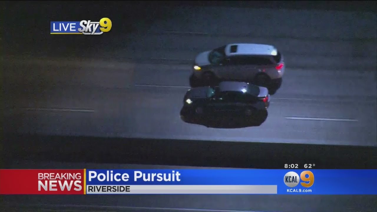 Car With No Plates Leads Police On High-Speed Chase; Two in Custody