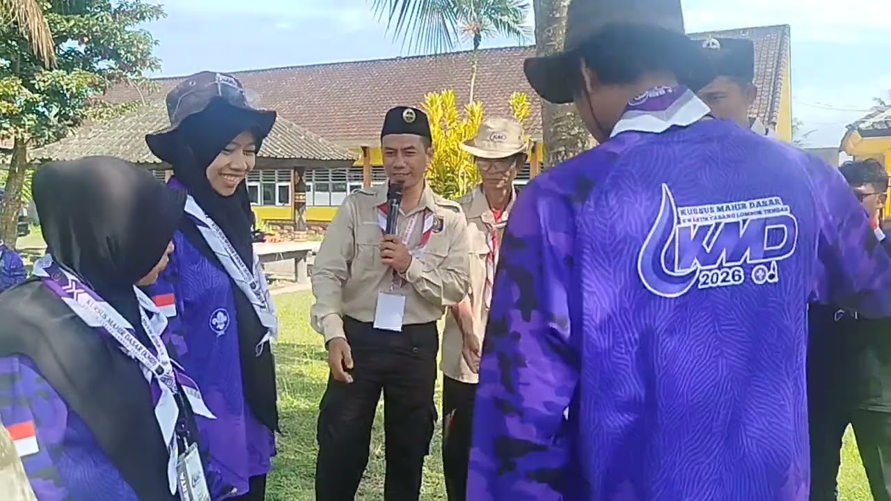 Proses pindah golongan siaga ke penggalang KMD KWARCAB LOMBOK TENGAH 2026