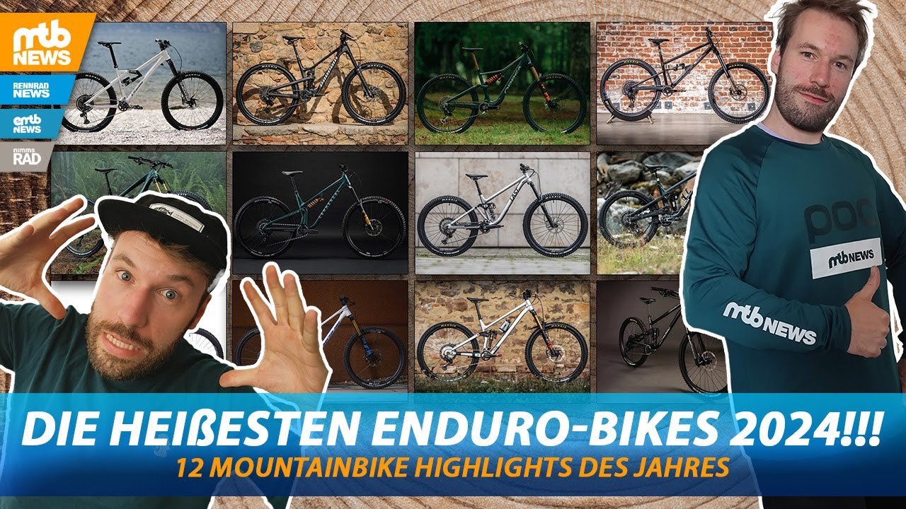 Enduro Bikes 2024: das sind die heißesten Modelle in der Übersicht‼️