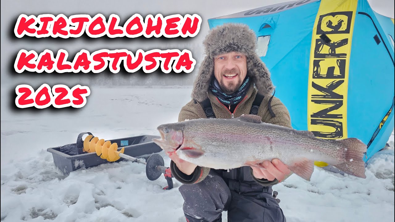 Mahtava kalapaikka! - Kalastusta Kylmäluomassa!