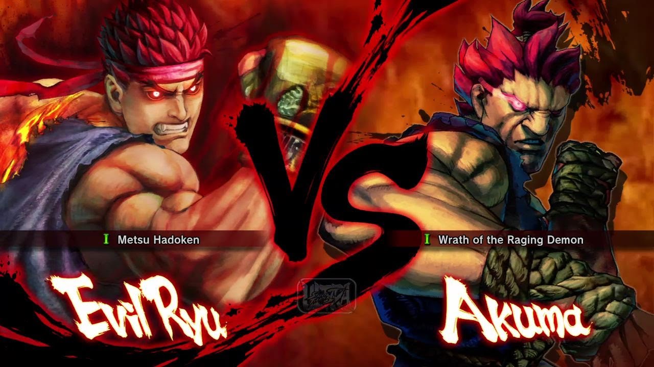 Ultra Street Fighter 4 - Evil Ryu против Akuma [Hardest]