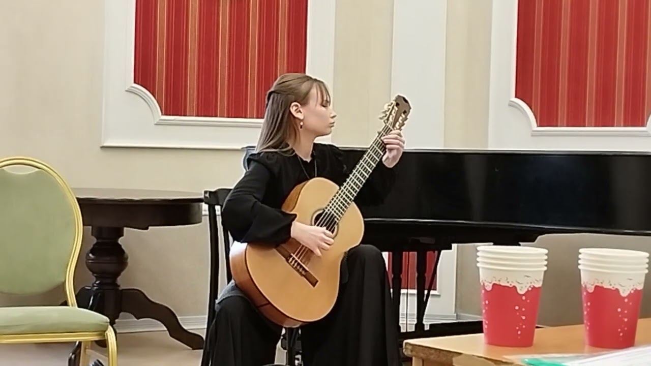 Каштанова Ева Ф Сор Вариации на тему Моцарта