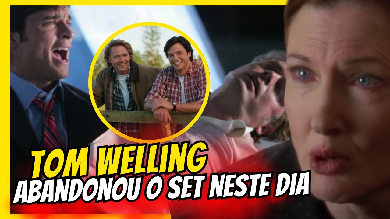SMALLVILLE: TOM WELLING CHORA E ABANDONA GRAVAÇÕES