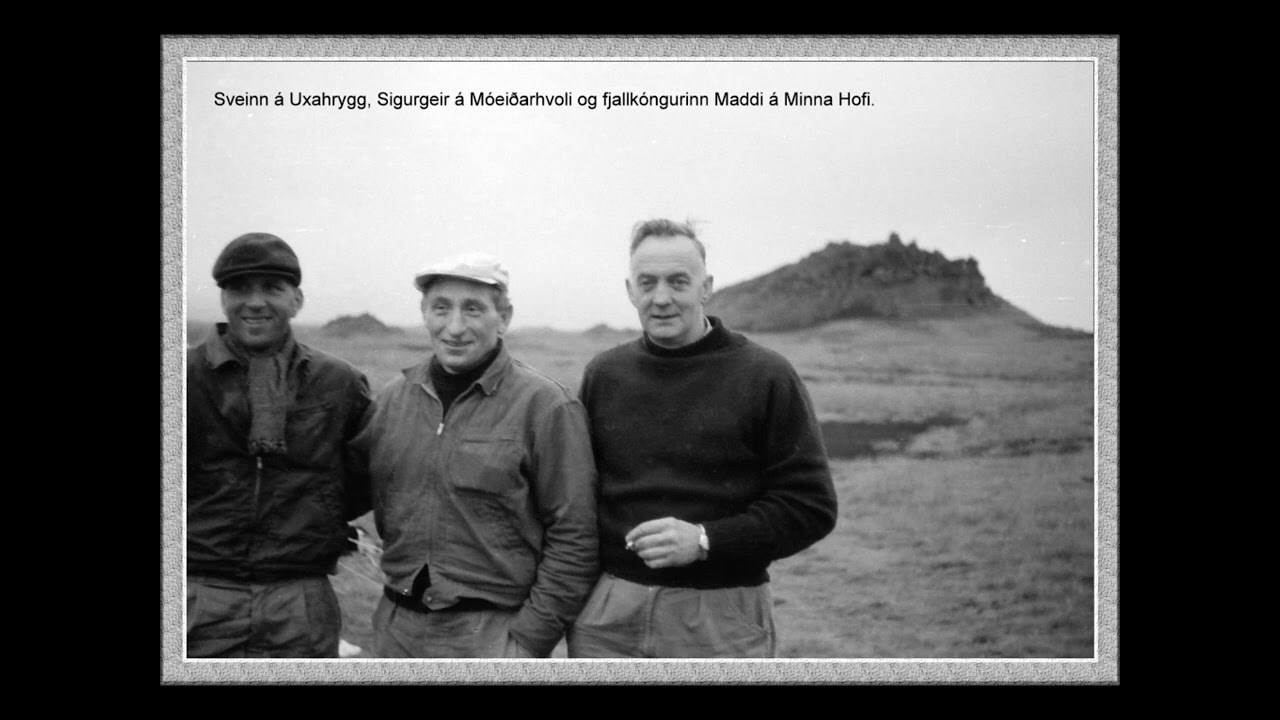 Fjallrekstur 1960 og leitir á Rangárvallaafrétt árið 1962.