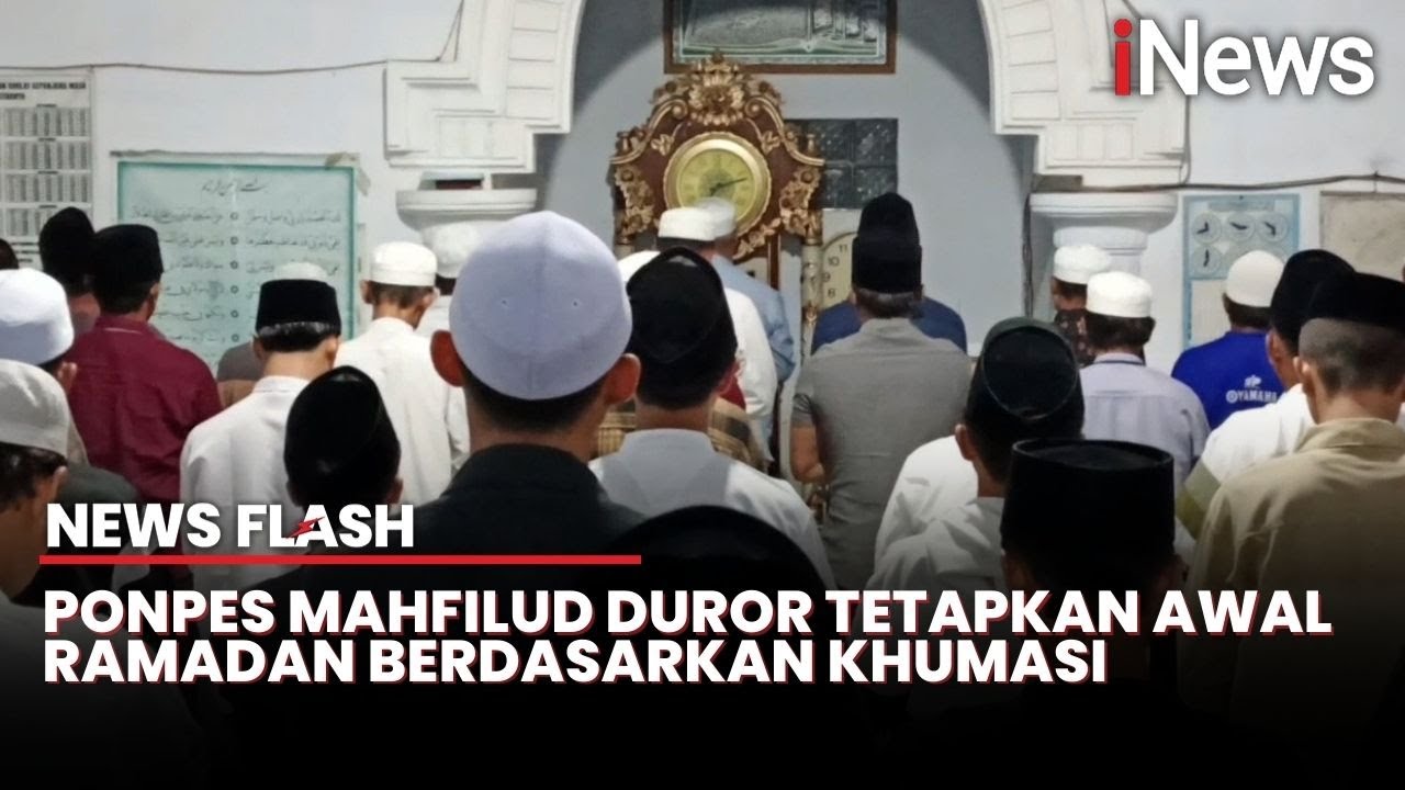 Sudah Tarawih, Pondok Pesantren Mahfilud Duror Jember Mulai Puasa Ramadan Hari Ini | News Flash