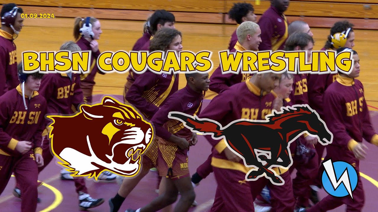 Full Matches (2024) Bloomington North Cougars vs Edgewood Mustangs - Indiana High School Wrestling
