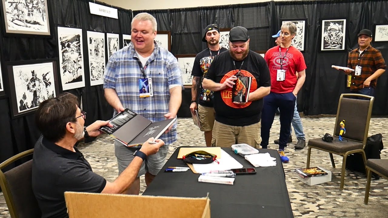 Adam Kubert Meet & Greet the Final Day of the Original Art Expo 2024!