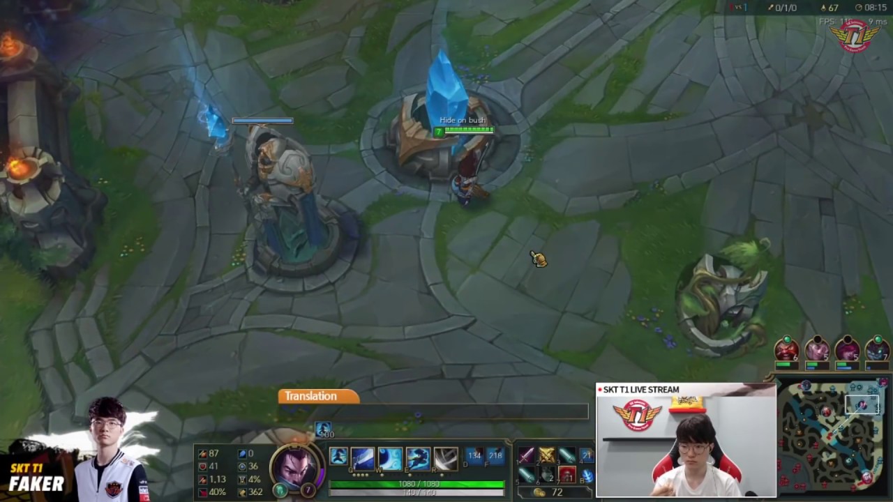 [CC] This is viable..!Faker practices Yasuo seriously! Maybe it will appear on LCK soon?![Full Game]