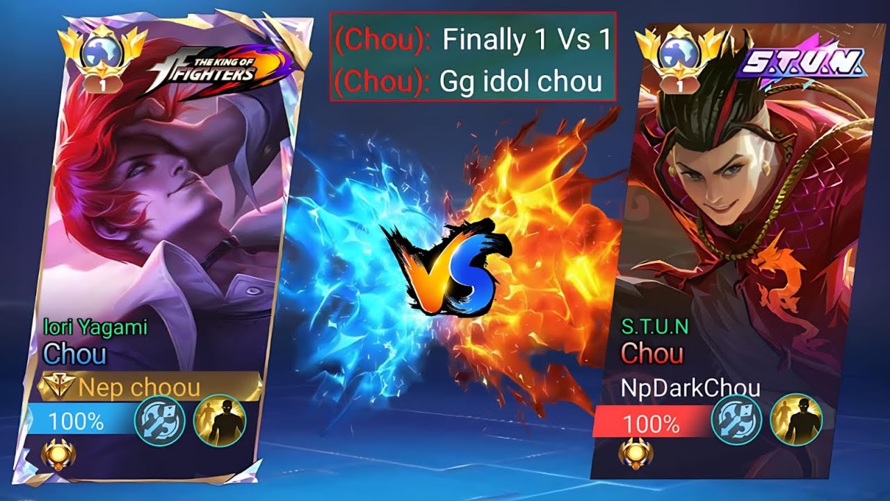 PRO YT CHOU VS NEP CHOOU FULL DAMAGE BUILD WHO WILL WIN WATCH TILL END.🔥@Nep_Gusion-x