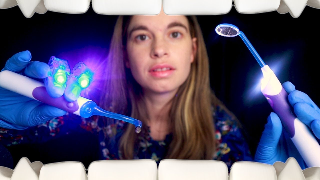 [ASMR] Nettoyage et blanchiment douceur chez ta dentiste - Roleplay Médecin