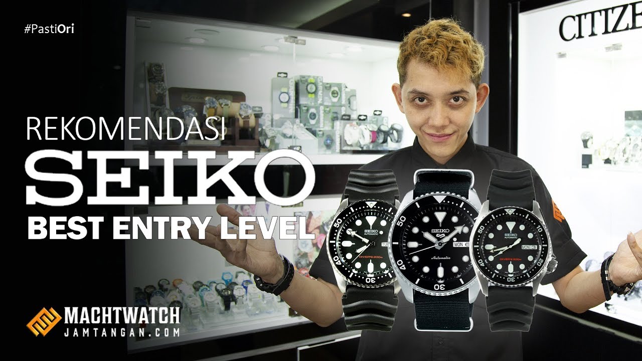 Rekomendasi Seiko Best Entry Level #JamTangan #Seiko