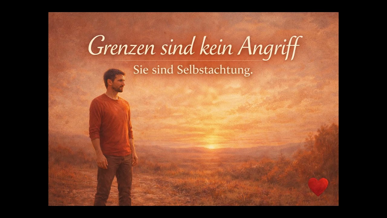 Grenzen sind kein Angriff.  Sie sind Selbstachtung