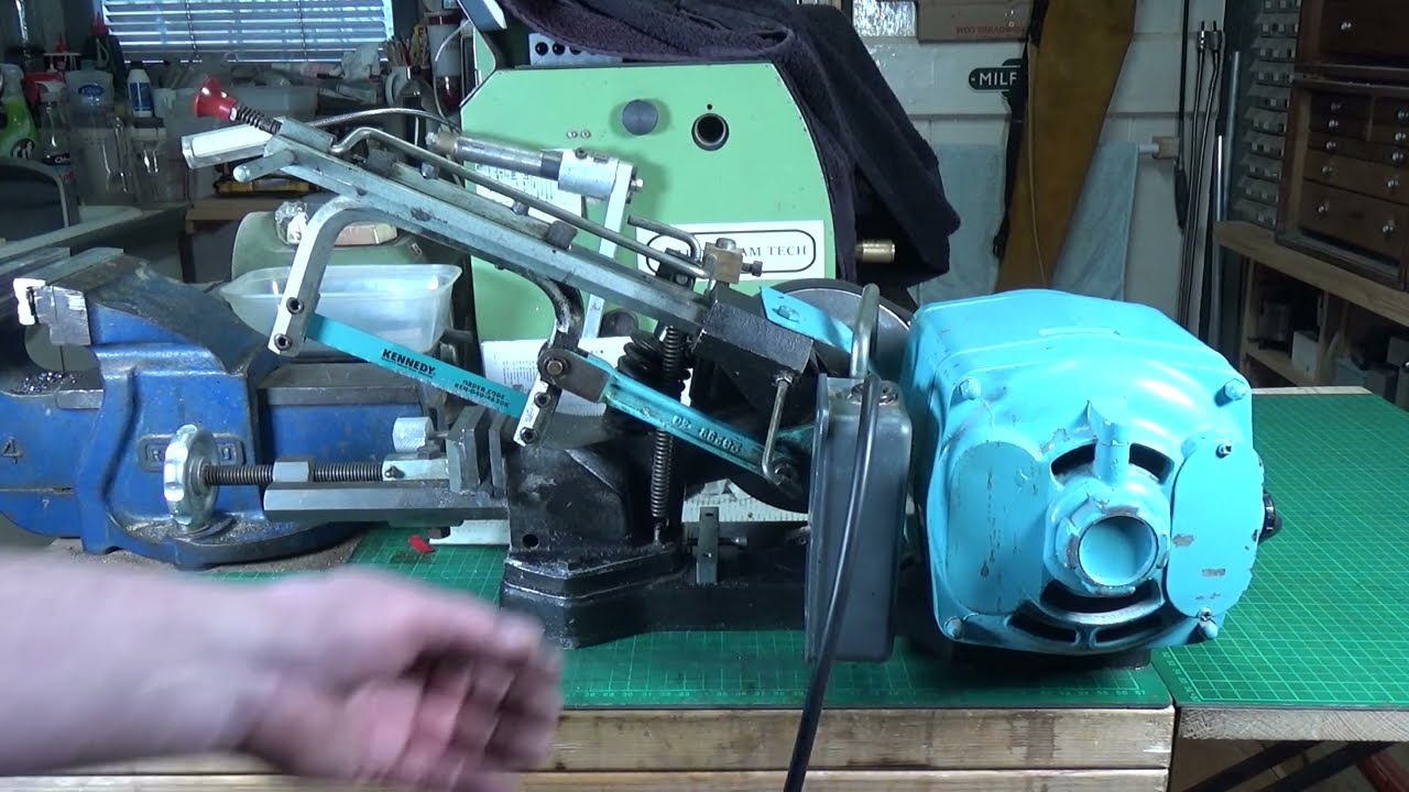 Kennedy Hexacut Power Hacksaw Belt tensioner Modification