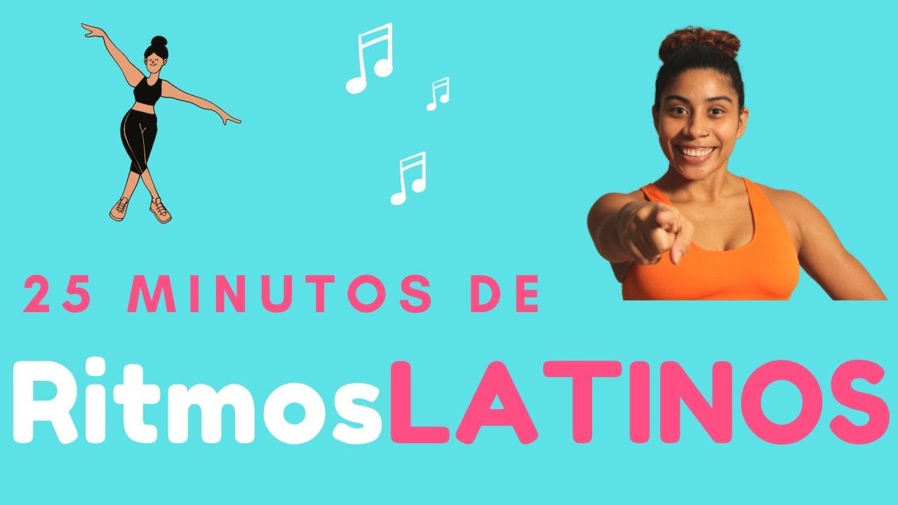 Clase de RITMOS LATINOS #2 (25 MINUTOS) (INTENSO)