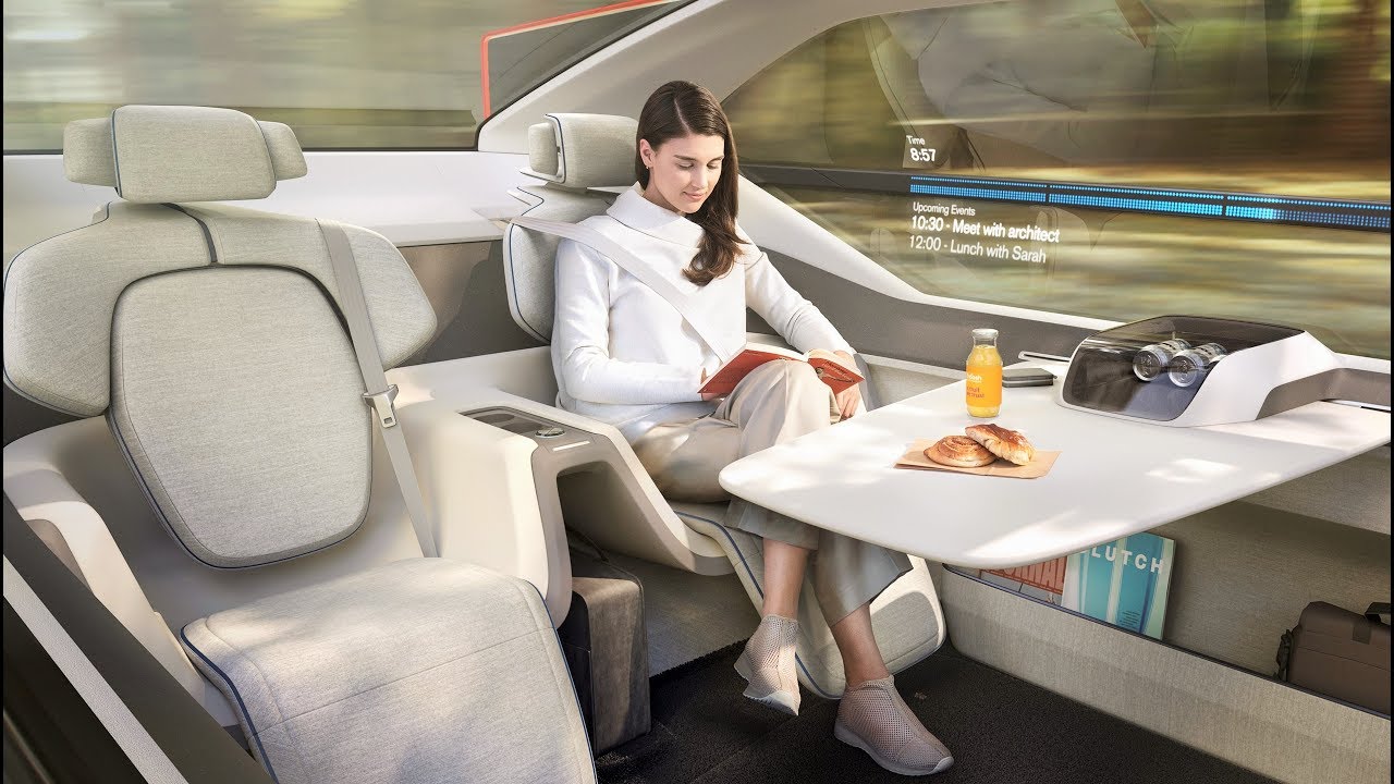 Volvo 360c - Electric Car Without a Human Driver