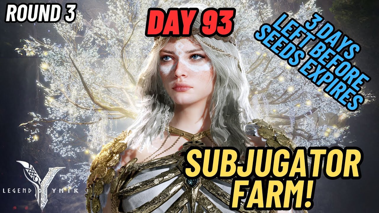 🔴LEGEND OF YMIR | R3 | DAY 93 | 3 DAYS LEFT BEFORE ALL SEEDS EXPIRES!