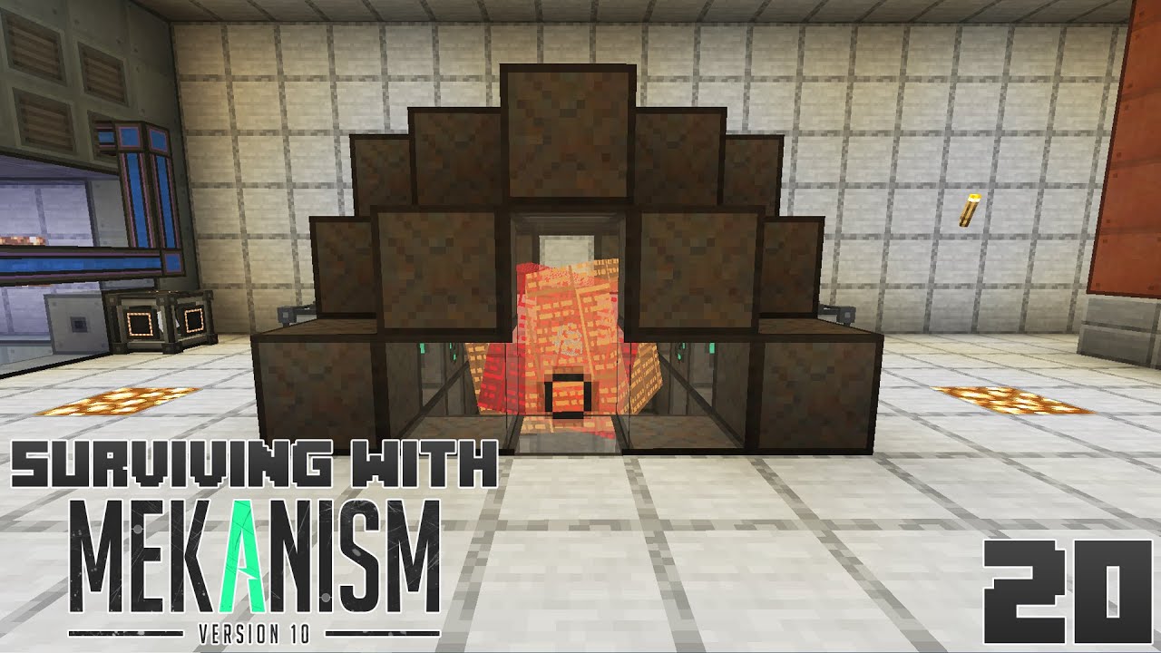 Surviving With Mekanism v10 :: E20 - Air Cooled Fusion Reactor