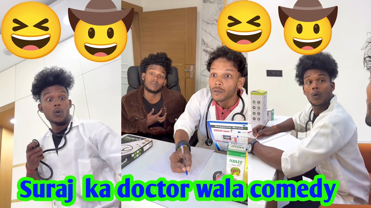 Suraj Rox ka doctor wala best comedy 🤠😆 || #trending #realfoolsteam #surajrox #shorts video #comedy 