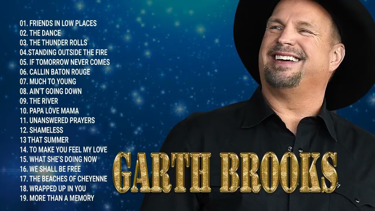 Garth Brooks Greatest Hits Full Album - Best Of Garth Brooks Live