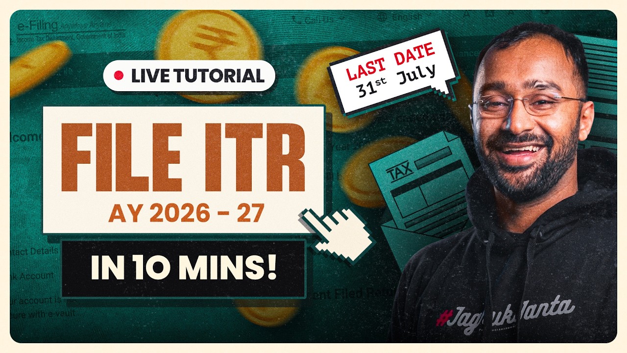 ITR Filing Online 2026-27 | ITR 1 Filing For Salaried Employees | File Income Tax Return ITR 1