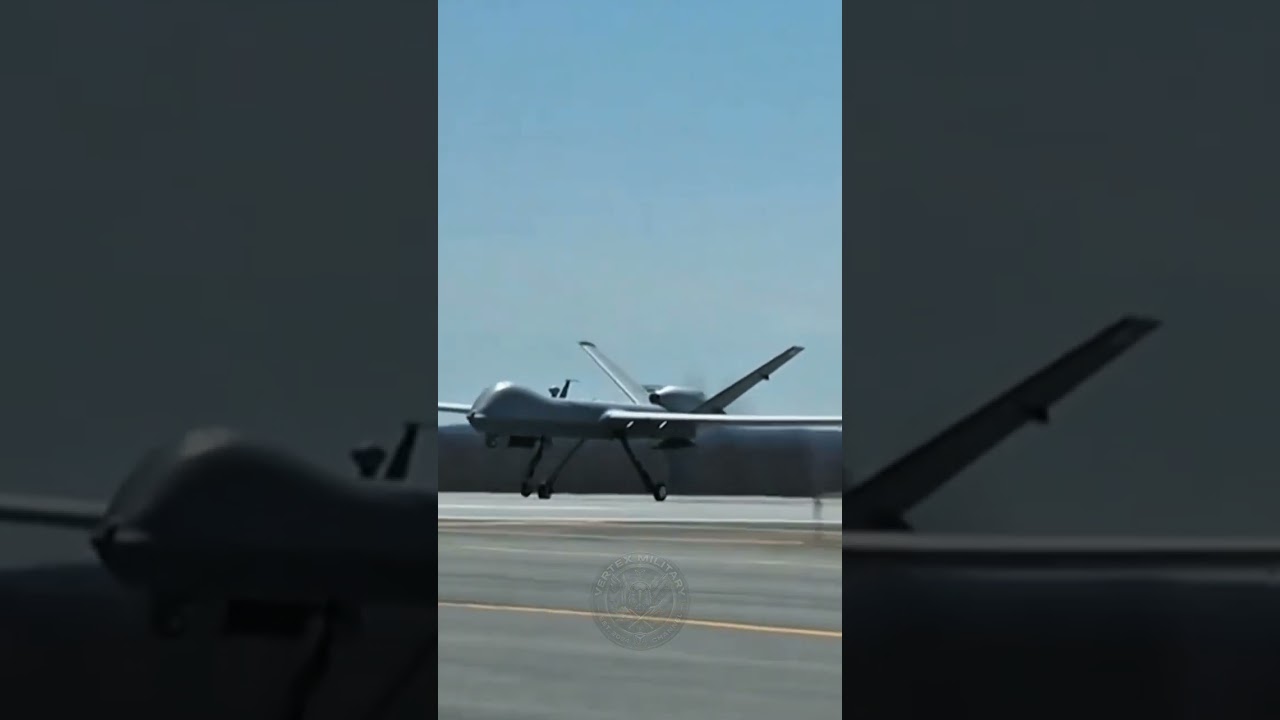 MQ-9 Reaper: The Unmanned Hunter that Hits Mercilessly! #ussnimitz #usa #military