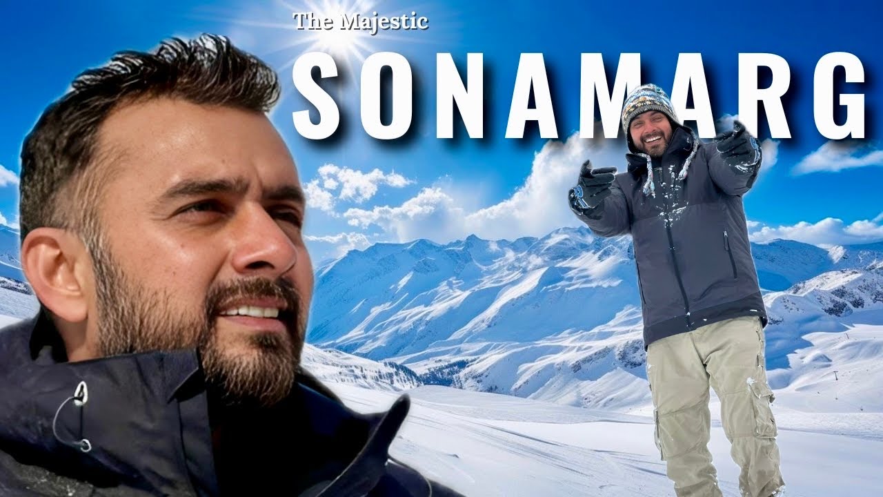 Sonamarg Snowfall Experience ❄️ | Srinagar to Sonamarg Winter Ride