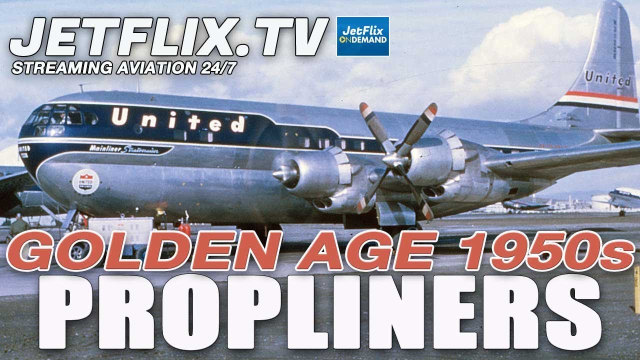 British Golden Age Propliner action - BOAC Stratocruiser