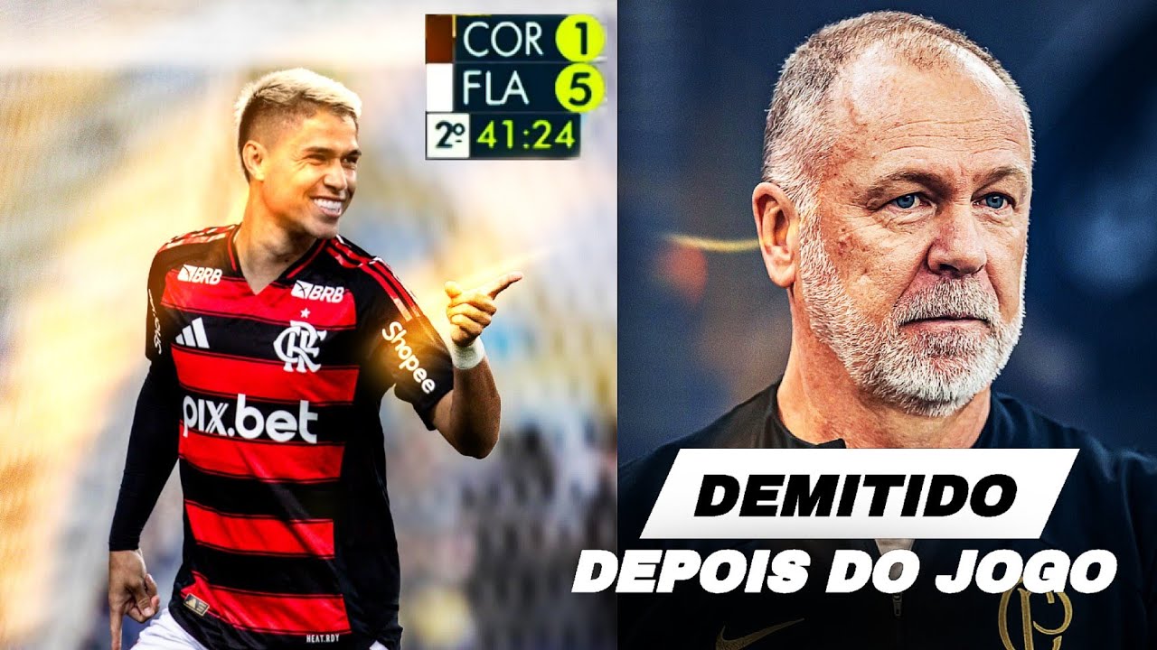 QUANDO O FLAMENGO FAZ O TÉCNICO RIVAL SER DEMITIDO