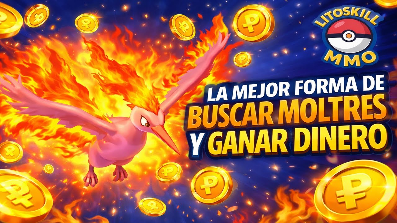 BUSCA MOLTRES Y FARMEA MUCHO DINERO AL MISMO TIEMPO!! - POKEMMO