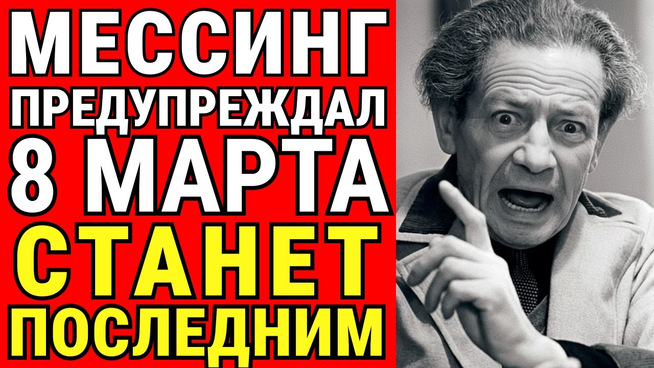 ВОЛЬФ МЕССИНГ ПРЕДУПРЕДИЛ: 8 МАРТА 2026 — ПОСЛЕДНИЙ ШАНС!?