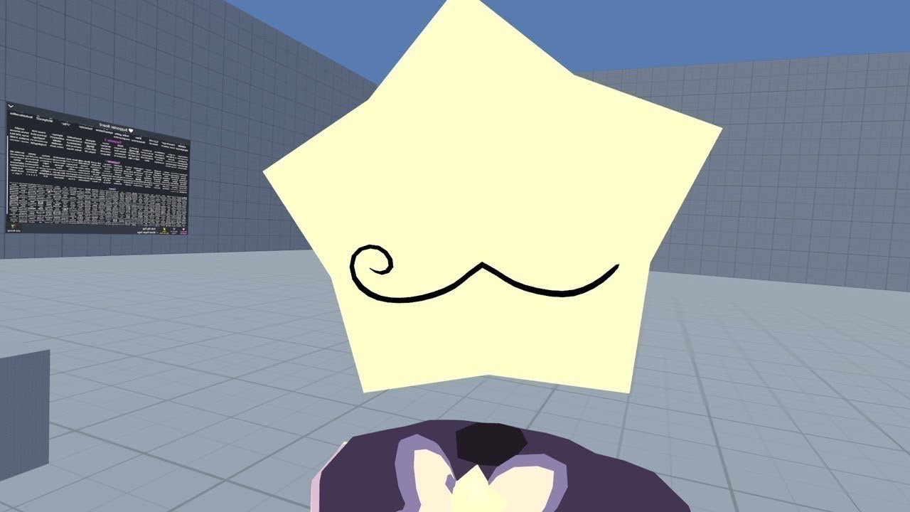 playing vrchat (LOOK AT description)