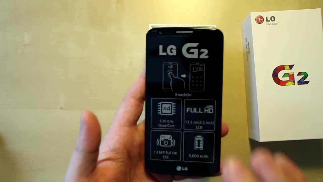 LG G2 Unboxing, Hands-on and First Impressions