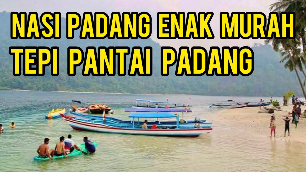 NASI PADANG PALING ENAK DAN MURAH DI TEPI PANTAI KOTA PADANG SUMATRA BARAT❗️WISATA KULINER SUMBAR