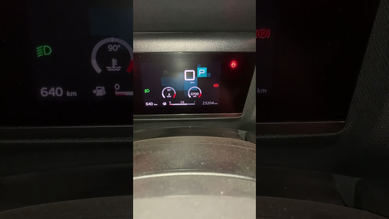 Citroen C4 g&ouml;sterge paneli ayarları.