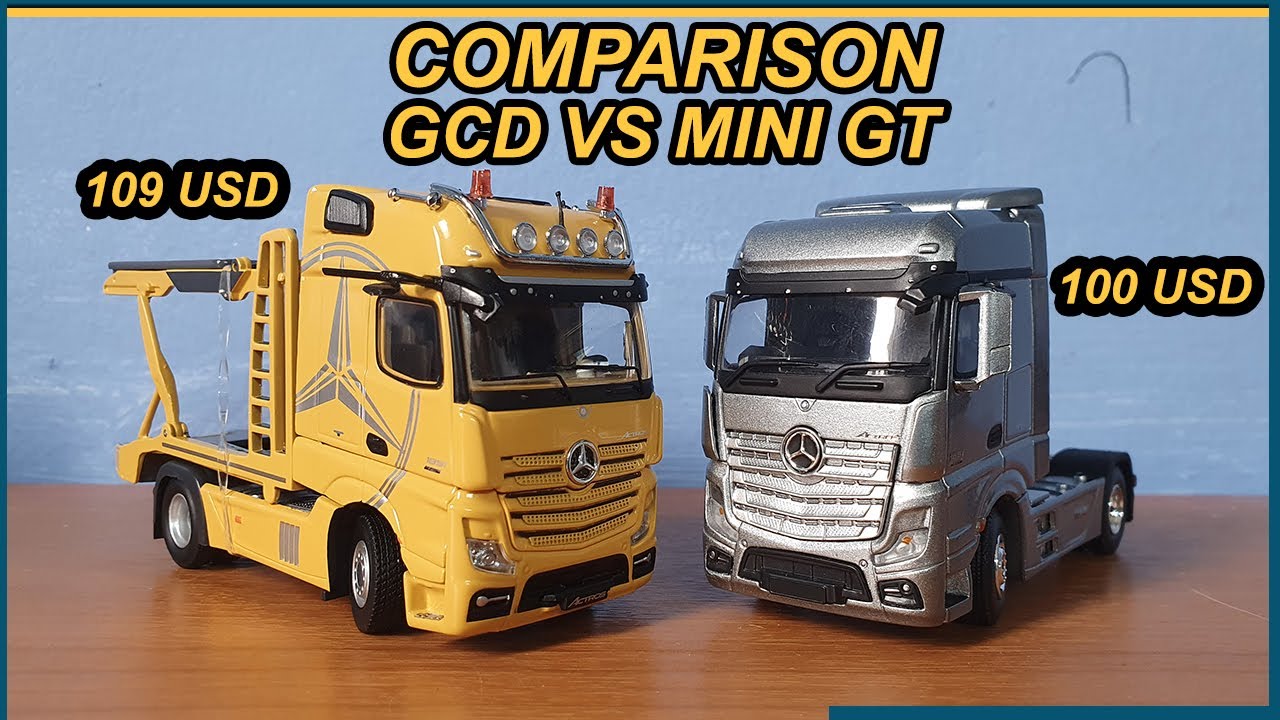MINI GT VS GCD Mercedes Actros