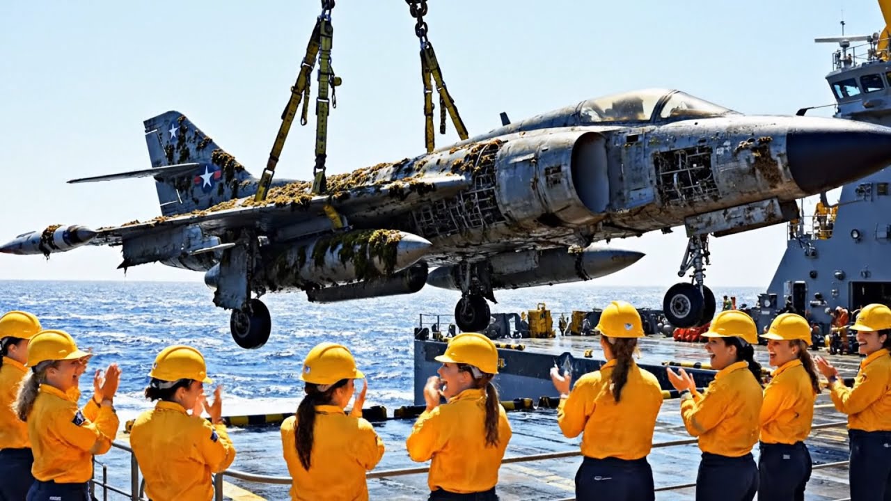 Lost Beneath the Sea for Decades | The extraordinary restoration of a MiG-17