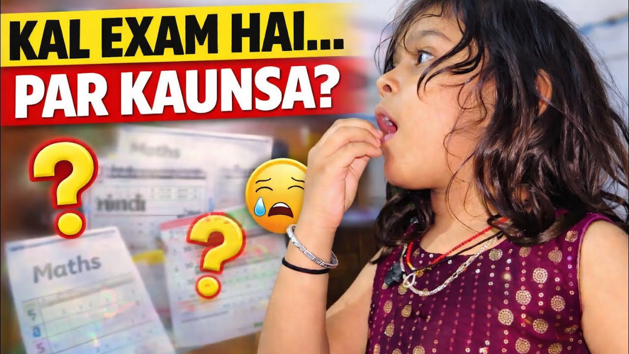 Day 73 - Padhai kuch aur… exam kuch aur! Buggu ka system alag hi chal raha hai 🤣