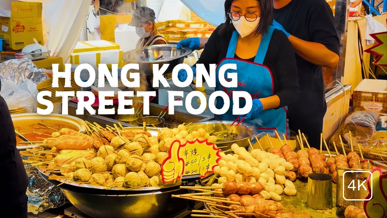 Hong Kong's Awesome Street Food [4K]