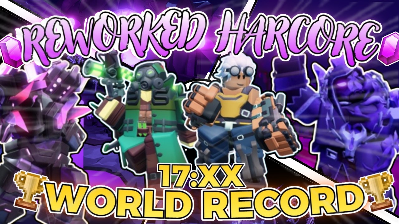 REWORKED HARDCORE IN 17 MINUTES (WR) | TDS