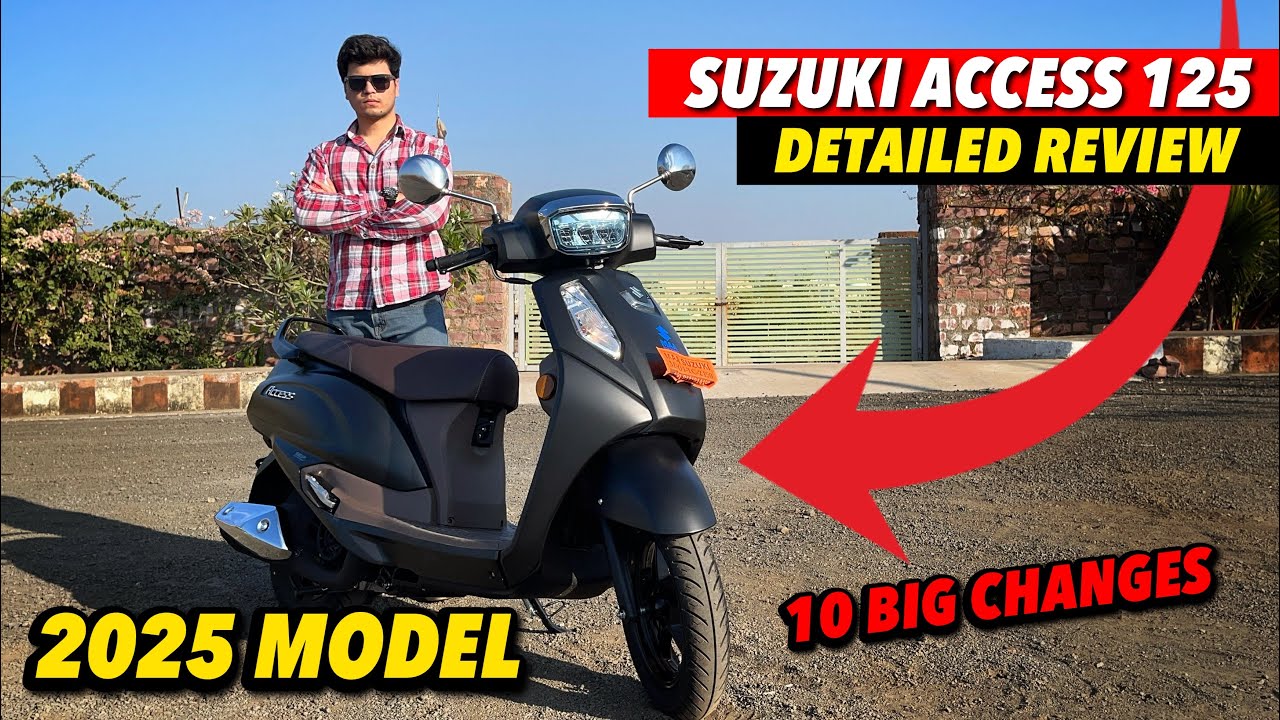 2025 Suzuki Access 125 NEW MODEL Detailed Review | SR Motoworld