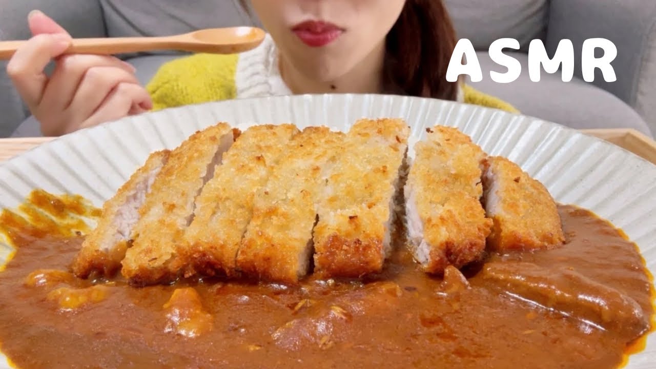 【咀嚼音】無印良品のカレーを食べる｜Eating Sounds｜ASMR｜日本語字幕