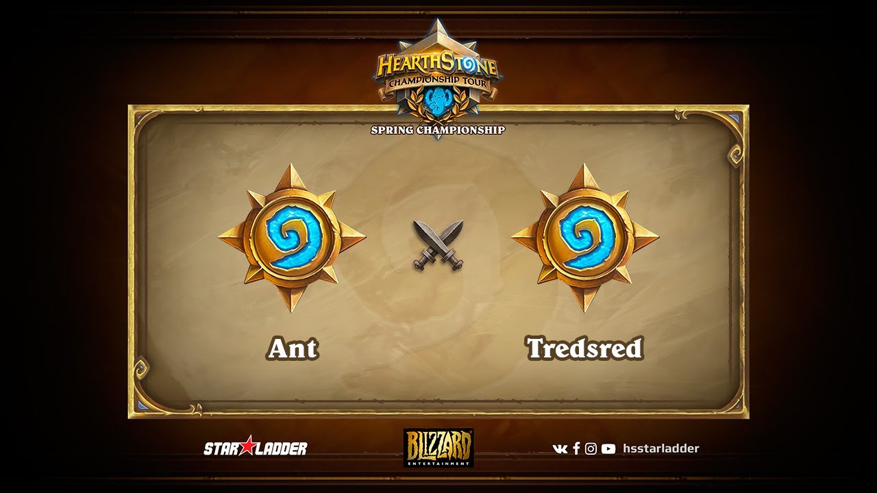 Ant vs Tredsred, Group D decider, Hearthstone Championship Tour Spring 2017