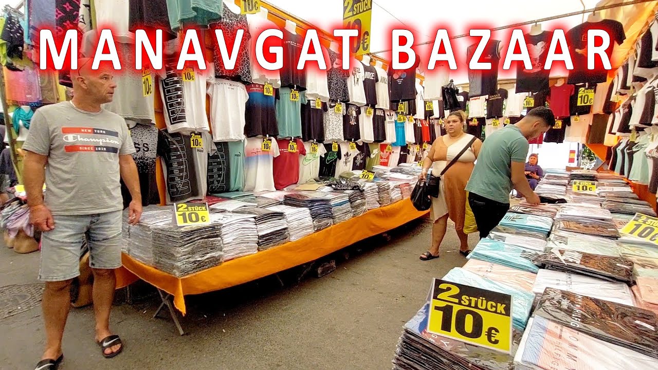 🇹🇷 Best Bazaar in Antalya Manavgat | Walking Tour of  Market #bazaar #manavgat #shopping