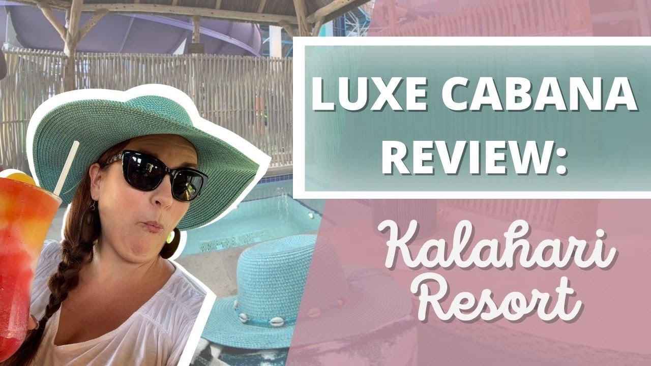 We rented the BIGGEST most LUXE Cabana at the Kalahari Resort - Was it worth it?
