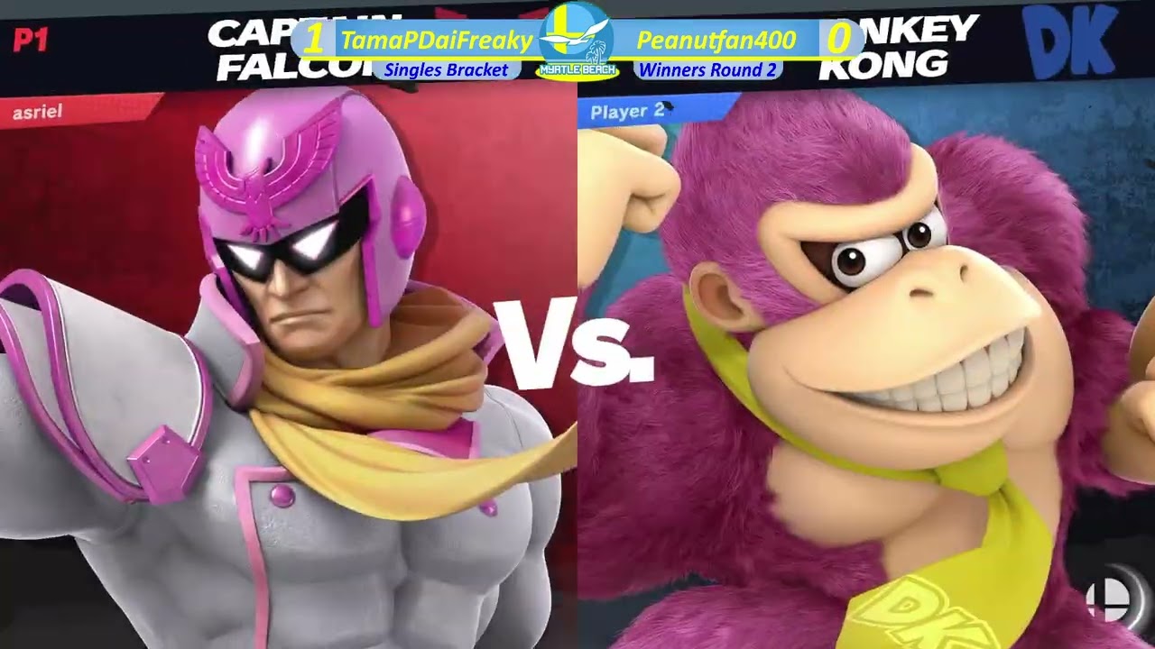 SocaSmash 169 Ultimate Singles: TamaPDaiFreaky (Captain Falcon) vs PeanutFan400 (Donkey Kong) WR2