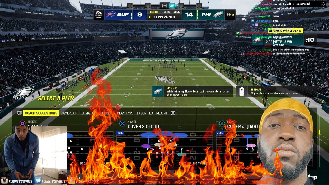 FlightReacts Vs JiDion Madden 24 BEST DOWN TO WIRE WAGER Of Year!