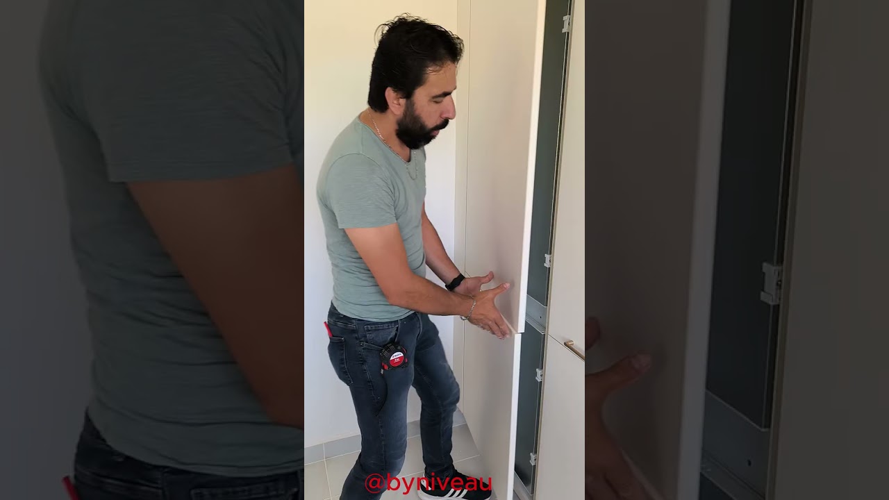 Built-in refrigerator installation/ Installation d'un réfrigérateur encastrable