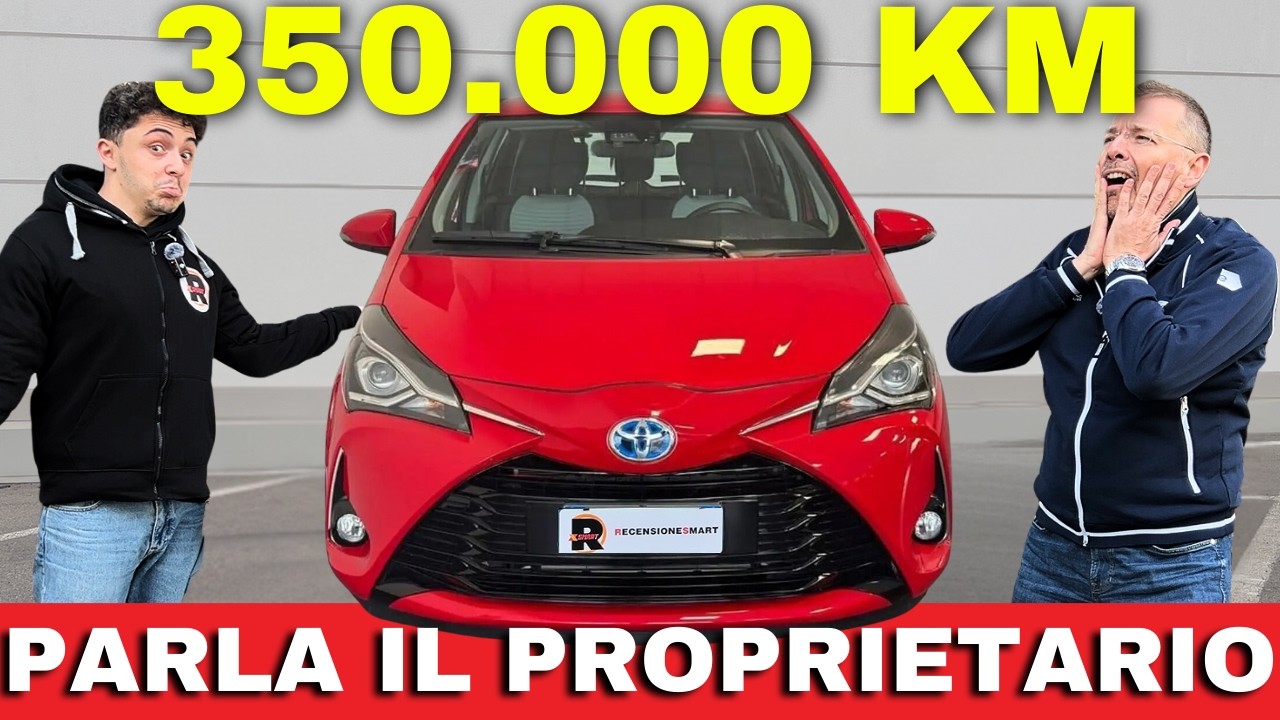TOYOTA YARIS - PROBLEMI e OPINIONI dopo 350.000km - PARLA IL PROPRIETARIO